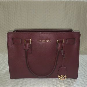Burgundy Michael Kors Bag